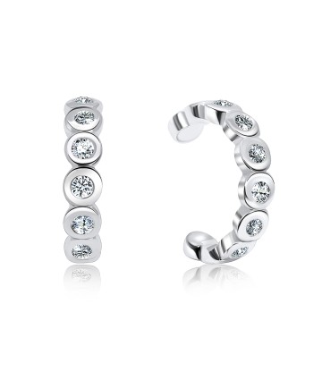 8mm CZ Stones Ear Cuff EC-1146s